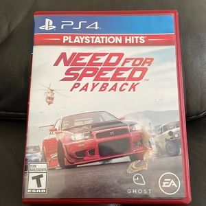 Need for speed Pay back ps4